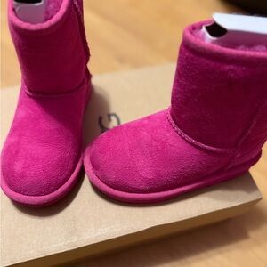 UGG Vibrant Pink Kids Boots